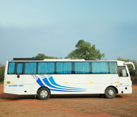 40 seater bus, koottukaran travels