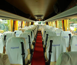 45 seater bus, koottukaran travels